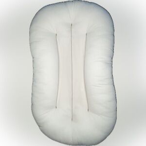 Snuggle Me Organic Lounger and Dark Grey Cover